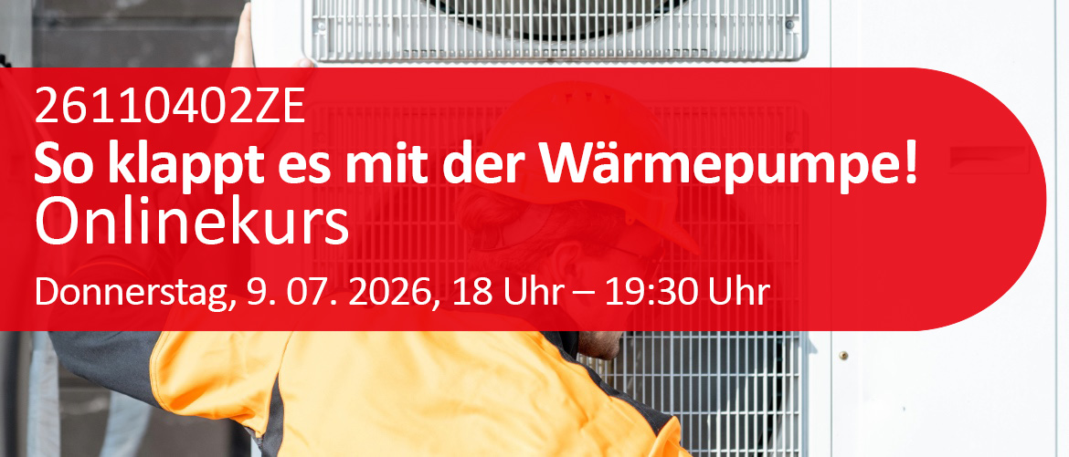 So klappt es mit der Wärmepumpe!