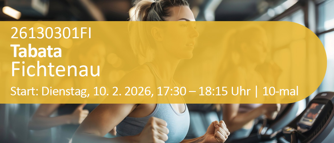 Tabata in Fichtenau am Di., 10.02.2026, 17:30 - 18:15 Uhr