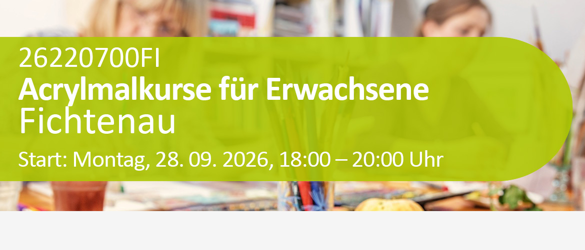 Acrylmalkurse für Erwachsene