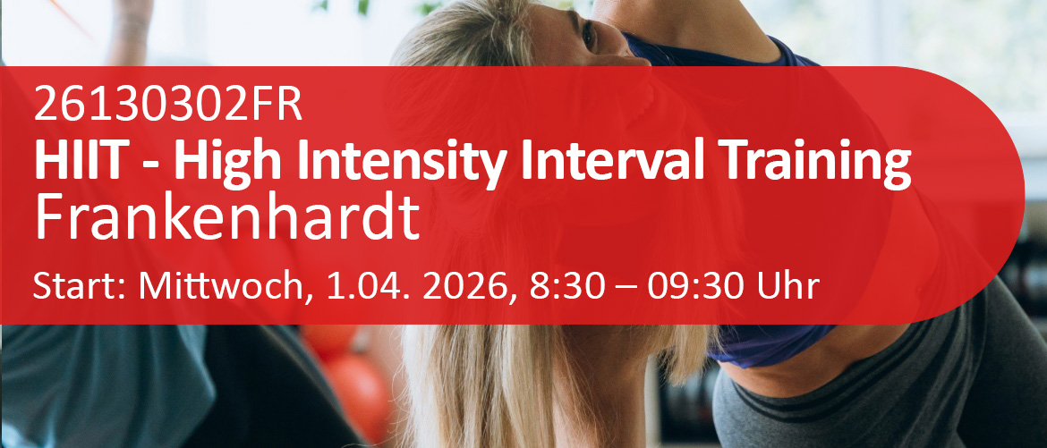 Aktiv und gesund am Morgen HIIT - High Intensity Interval Training