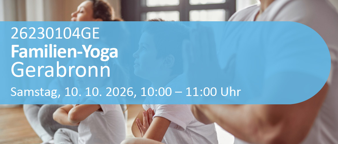 Familien-Yoga I für Kinder von 3 - 6 Jahren mit einer erwachsenen Begleitperson