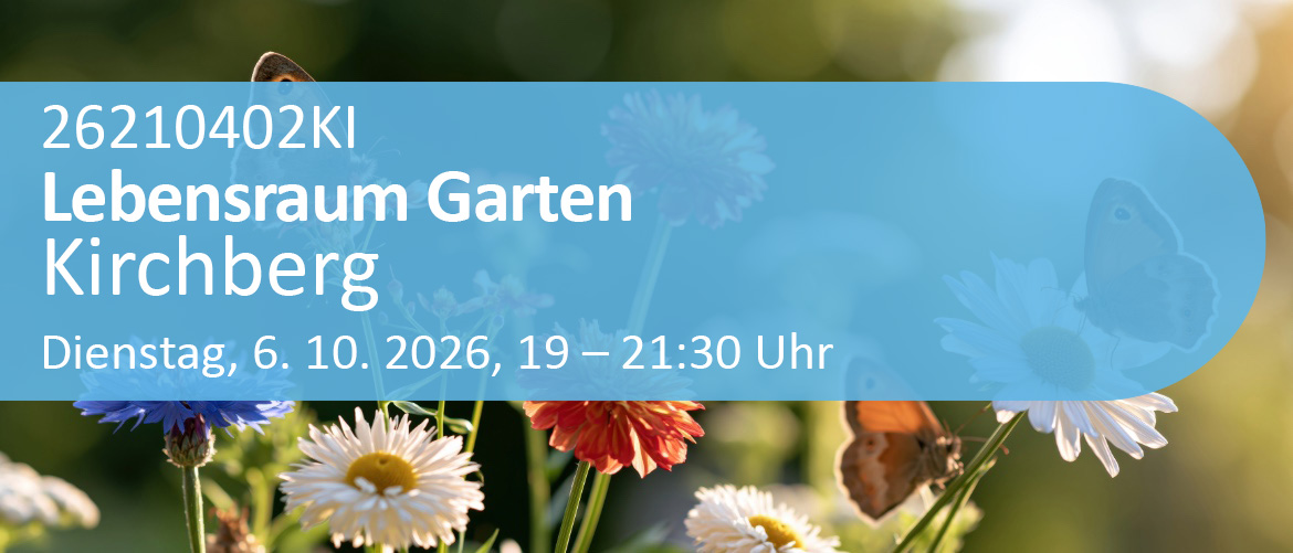 Lebensraum Garten: Mit naturnaher Gestaltung die Artenvielfalt fördern
