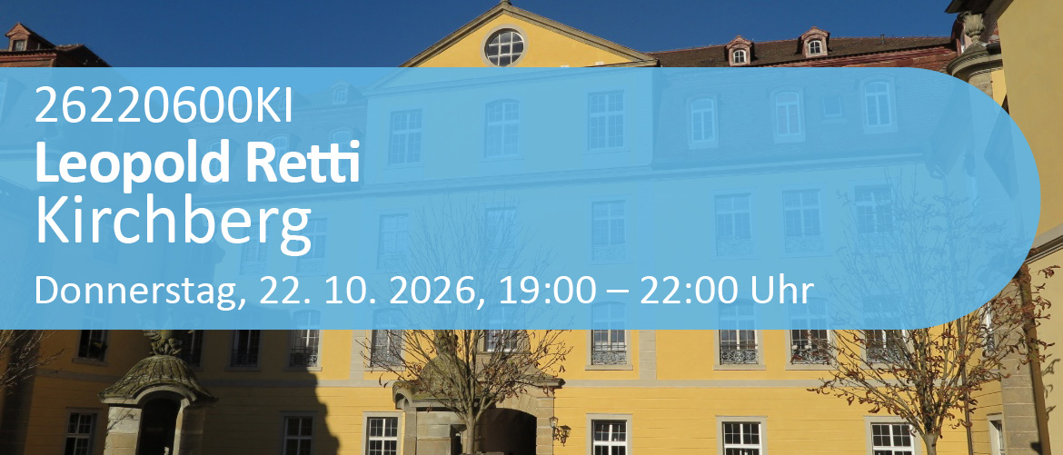Leopold Retti - Anmerkungen zu einem bedeutenden Architekten und Baumeister Vortrag