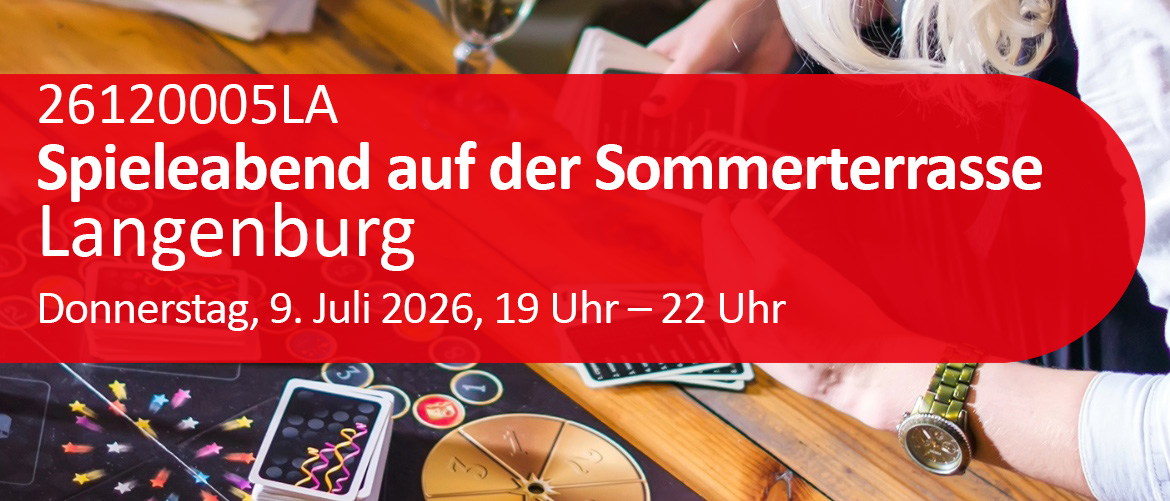 Spieleabend auf der Sommerterrasse