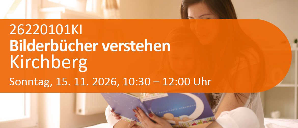 Bilderbücher verstehen - für interessierte Eltern, Erzieherinnen und Erzieher Vortrag mit Dr. Jenny Wozilka