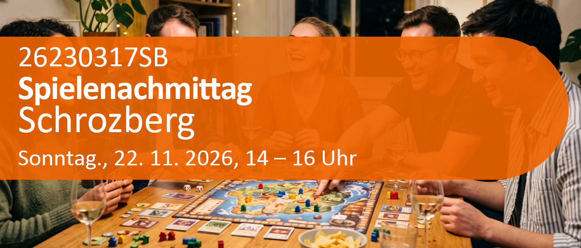 Gemeinsam gegen Einsam-Weißt du noch? – Ein Spielenachmittag mit Klassikern von früher