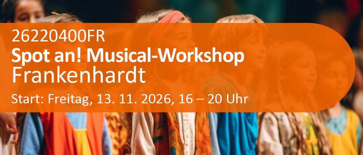 Spot an! Musical-Workshop für Kinder ab 9 Jahre